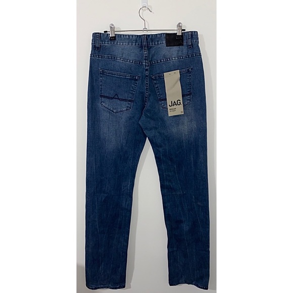 ✨BRAND NEW✨ JAG mens denim straight jeans size 30 - Picture 2 of 4